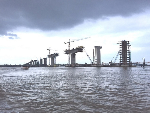 Cầu Mỹ Lợi sẽ hoàn thành trước 2/9
